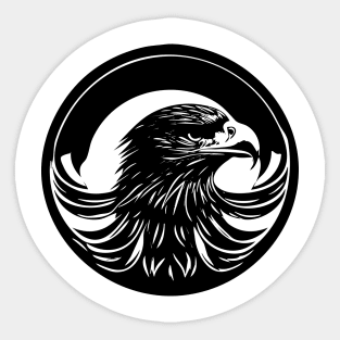 Eagle head icon Sticker